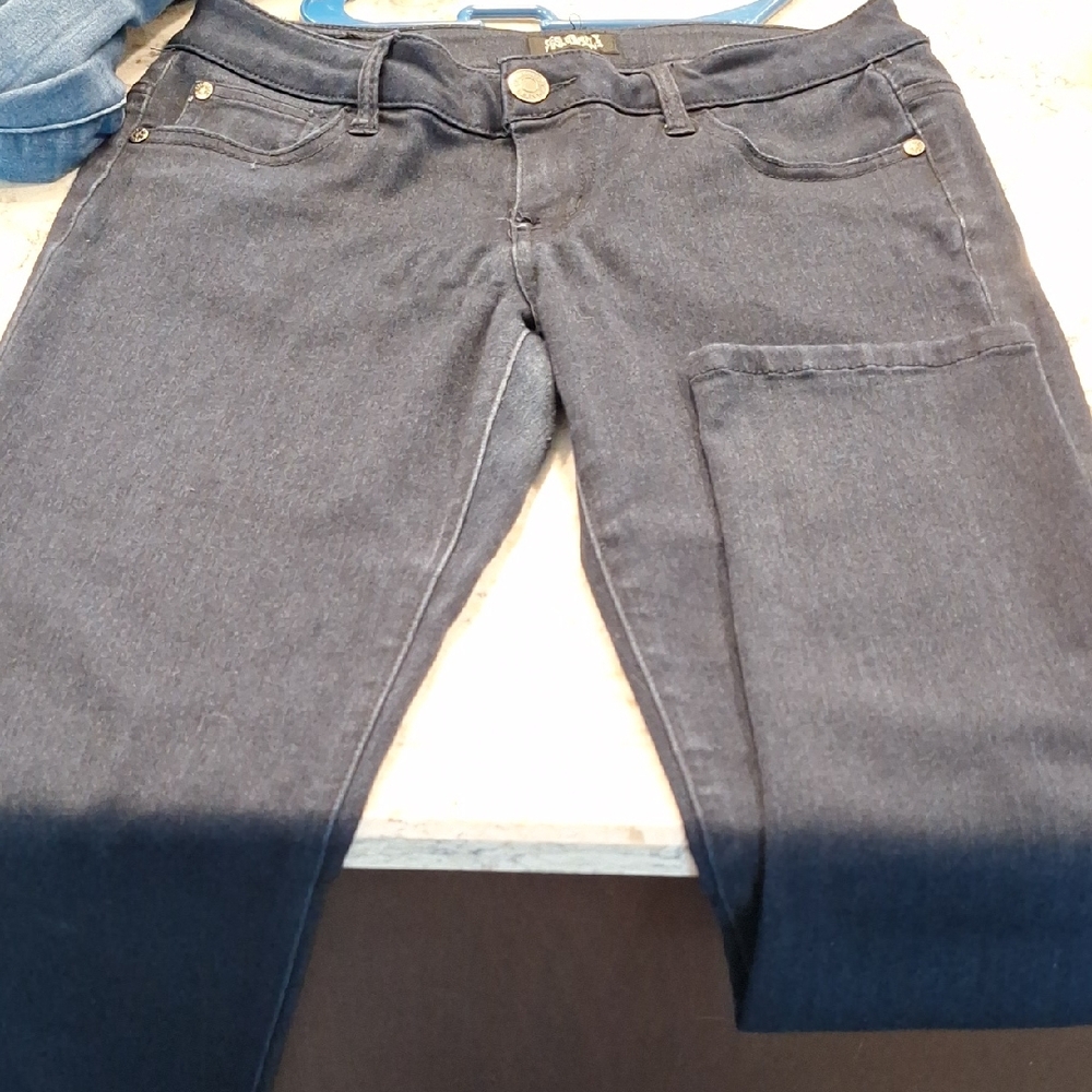 Celebrity Pink Women's Dark Blue Straight Leg Jeans